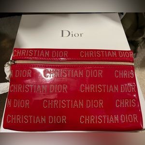 Brand new CD Beauté cosmetic pouch